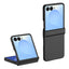 Samsung Galaxy Z Flip8 EIDERWOOD Hårdt Plastik Cover m. Hængsel - Gul