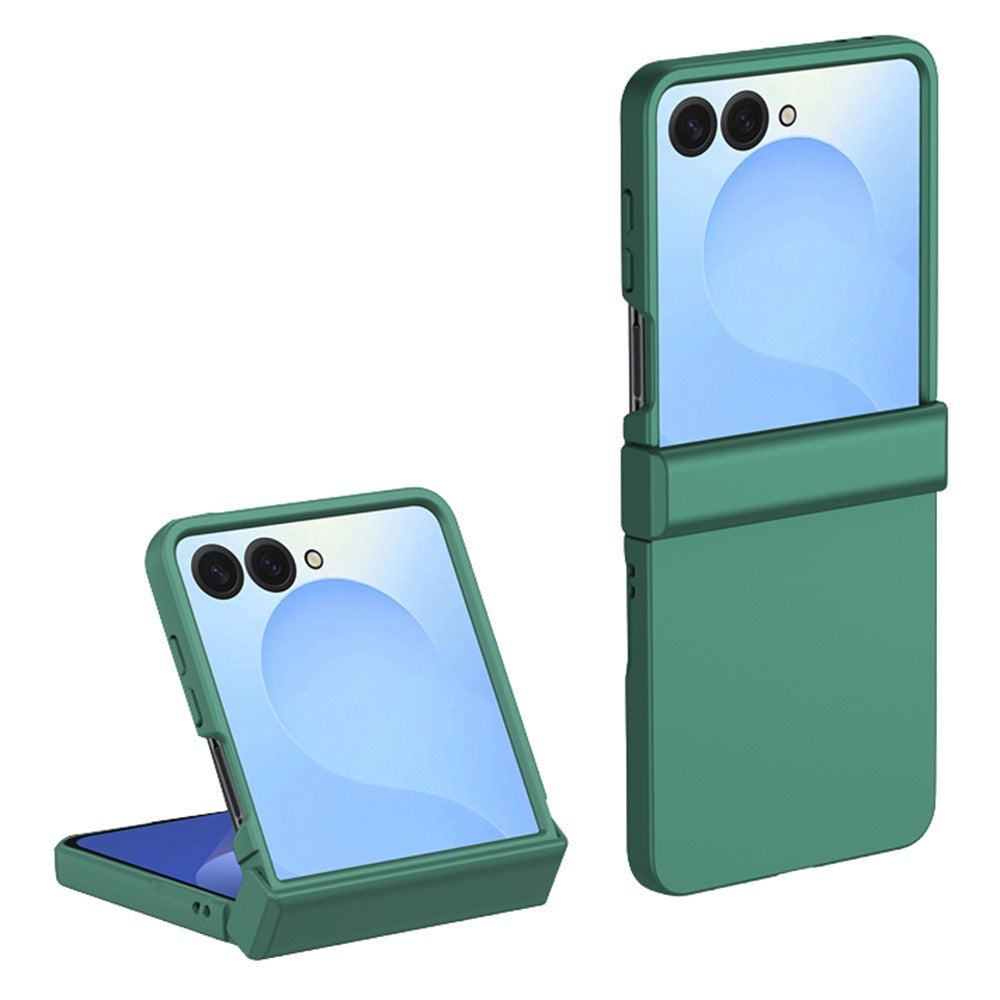 Samsung Galaxy Z Flip8 EIDERWOOD Hårdt Plastik Cover m. Hængsel - Gul
