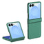 Samsung Galaxy Z Flip8 EIDERWOOD Hårdt Plastik Cover m. Hængsel - Gul
