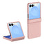 Samsung Galaxy Z Flip8 EIDERWOOD Hårdt Plastik Cover m. Hængsel - Gul