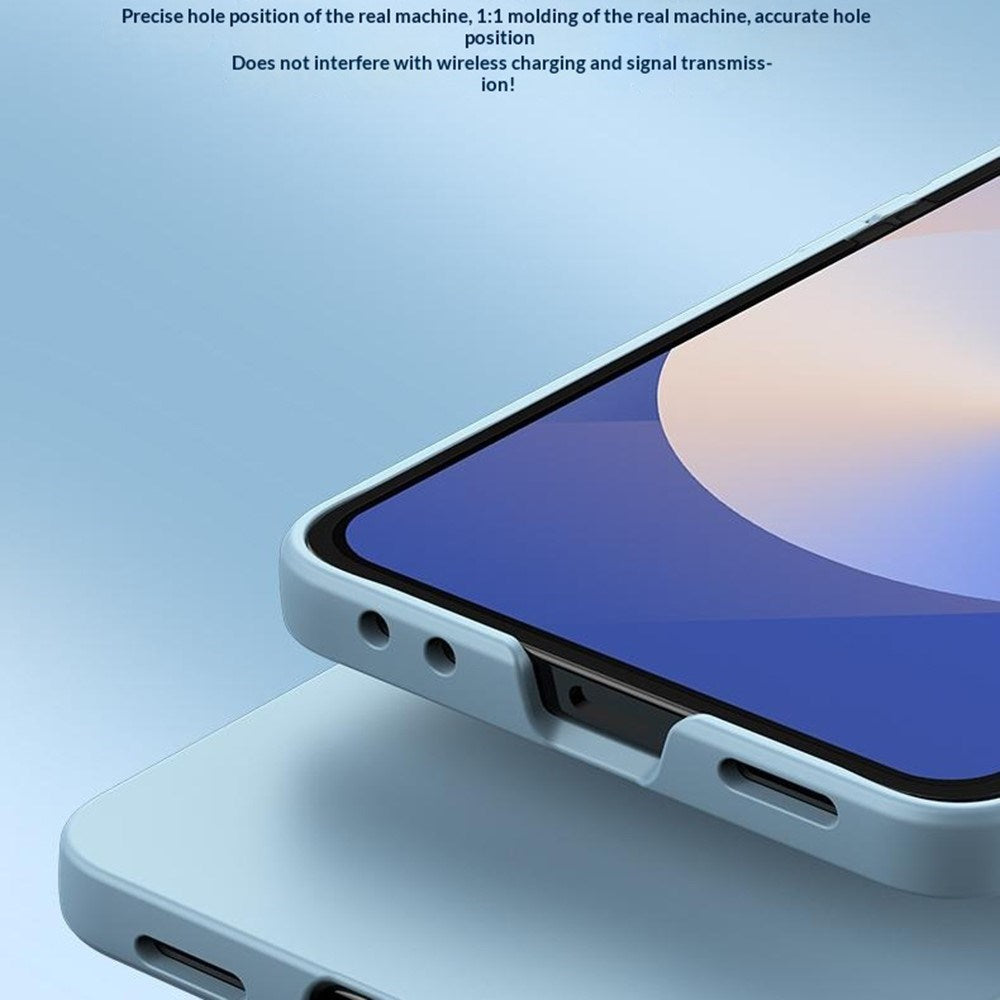Samsung Galaxy Z Flip8 EIDERWOOD Hårdt Plastik Cover m. Hængsel - Orange