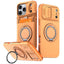 iPhone 18 Pro / 17 Pro EIDERWOOD Hybrid Håndværker Cover m. Kortholder & Cam Slider - MagSafe Kompatibel - Orange