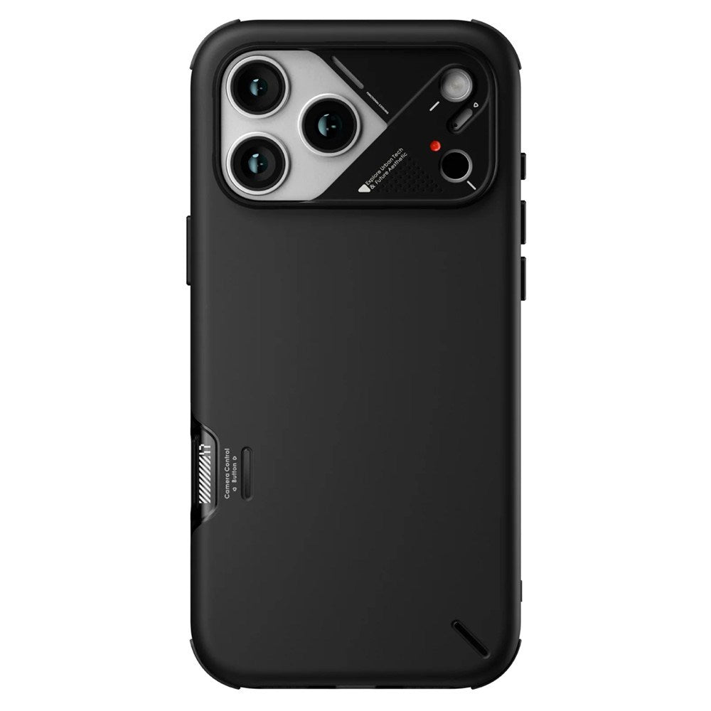iPhone 17 Pro Max AULUMU Stødabsorberende Hybrid Cover - MagSafe Kompatibel - Sort