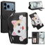 iPhone 18 Pro Max / 17 Pro Max Flipcover m. 3D Katteører - Kortholder & Ståfunktion - Sort
