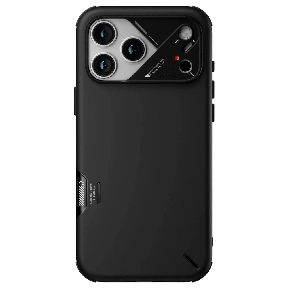 iPhone 17 Pro AULUMU Stødabsorberende Hybrid Cover - MagSafe Kompatibel - Sort