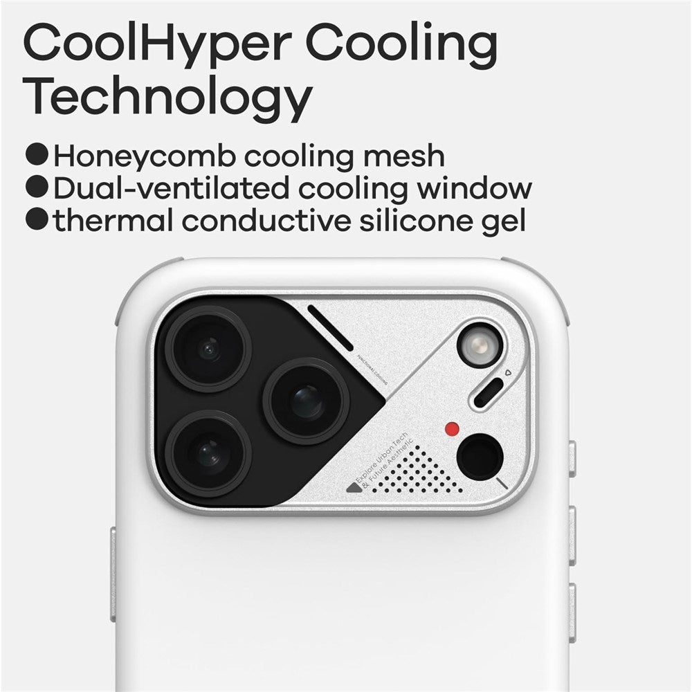 iPhone 17 Pro AULUMU Stødabsorberende Hybrid Cover - MagSafe Kompatibel - Sort