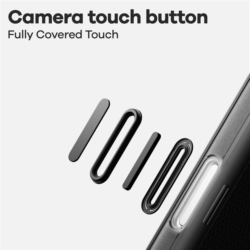 iPhone 17 Pro AULUMU Varmeafledende Fleksibelt Cover - MagSafe Kompatibel - Sort