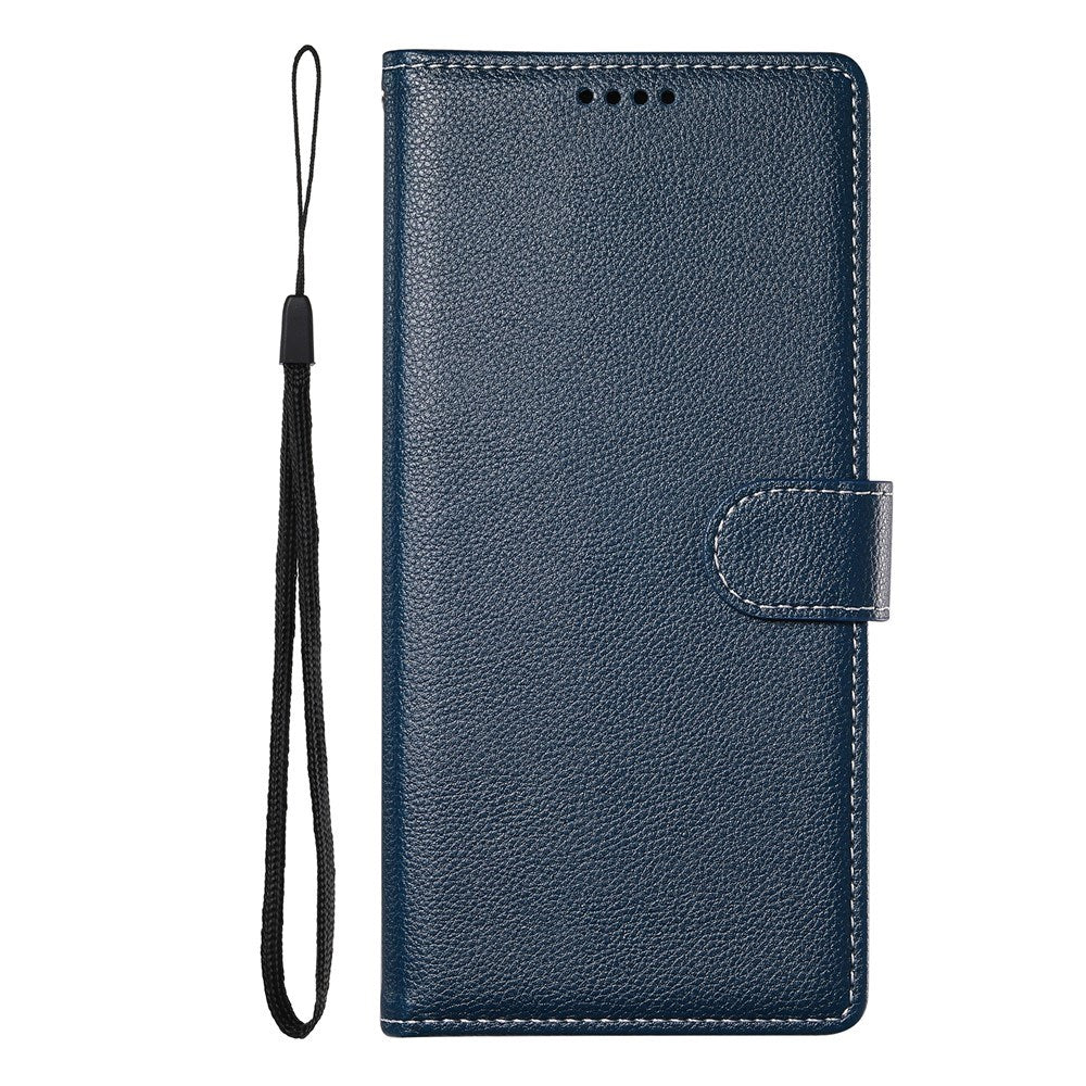 Samsung Galaxy S26 FE EIDERWOOD Flip Cover m. Kortholder og Strop - Blå