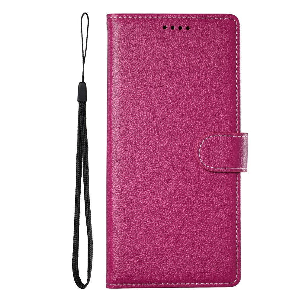 Samsung Galaxy S26 FE EIDERWOOD Flip Cover m. Kortholder og Strop - Lyserød