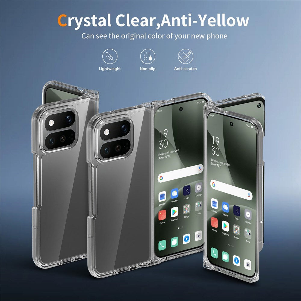 Google Pixel 11 Pro Fold EIDERWOOD Hybrid Plast Cover - Gennemsigtig