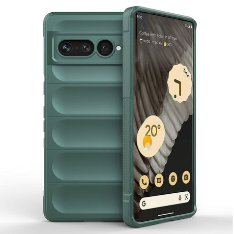 Google Pixel 7 Pro Fleksibelt Plastik Cover - Grøn