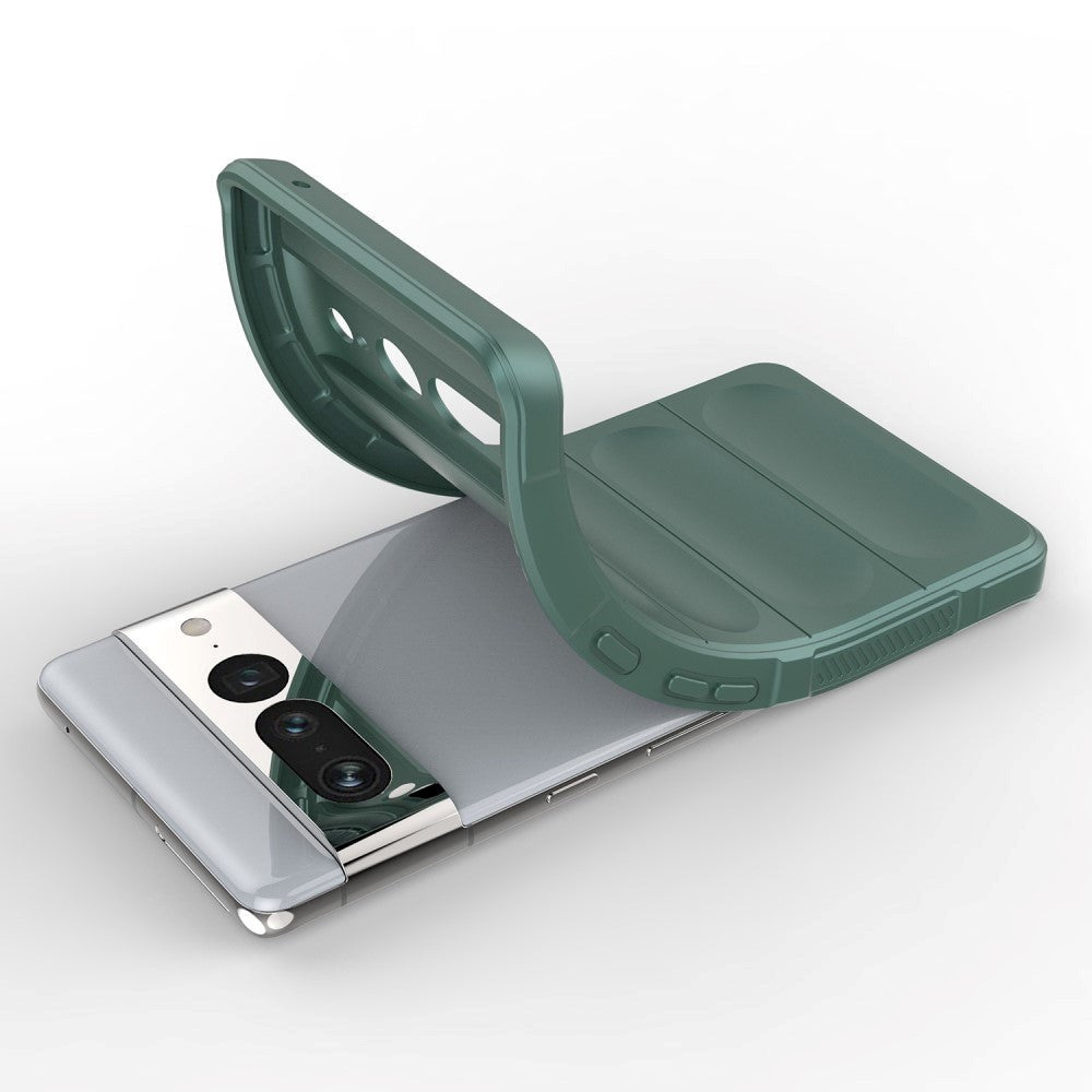 Google Pixel 7 Pro Fleksibelt Plastik Cover - Grøn