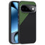 Google Pixel 11 ABEEL Hybrid Cover m. Karbonfibretekstur - Sort / Grøn