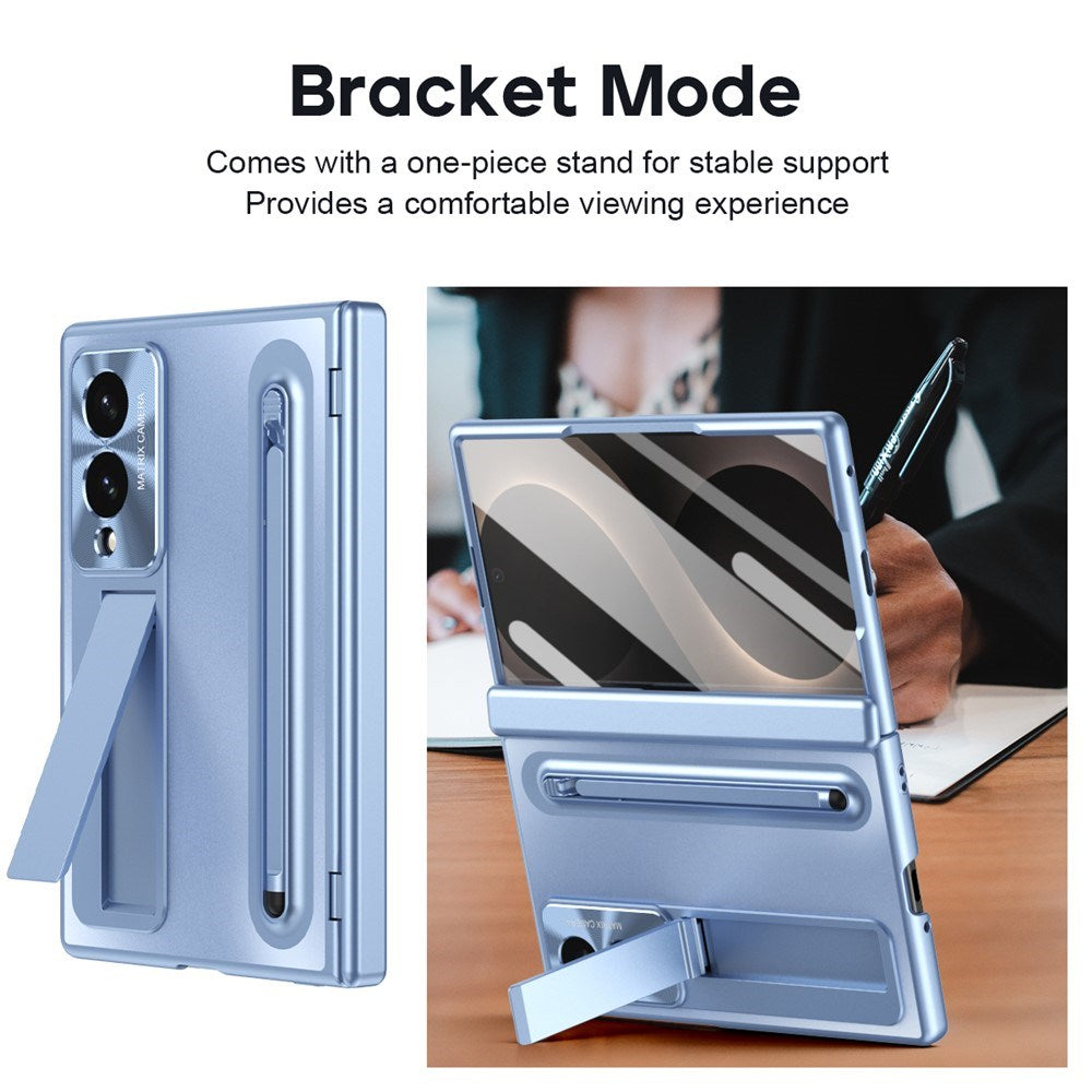 Samsung Galaxy Z Fold8 EIDERWOOD Cover m. Styluspen & Kickstand - Blå