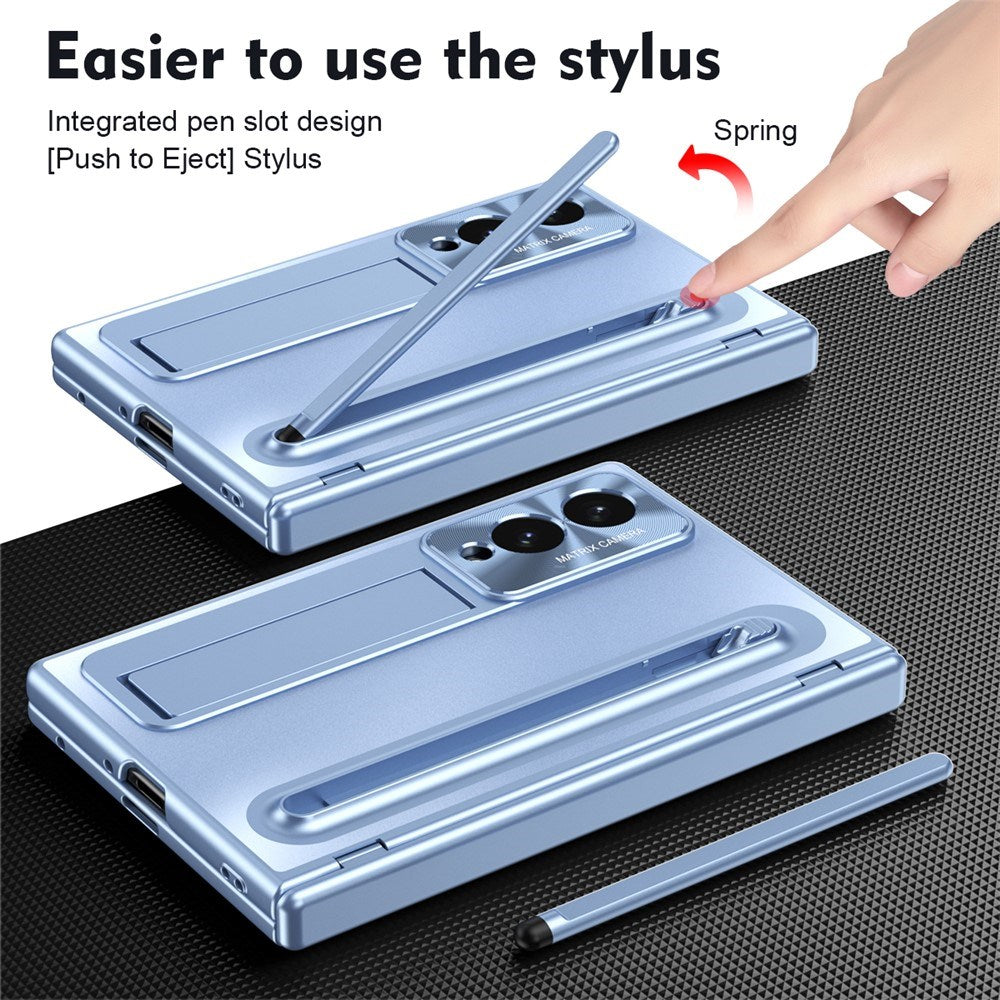 Samsung Galaxy Z Fold8 EIDERWOOD Cover m. Styluspen & Kickstand - Blå