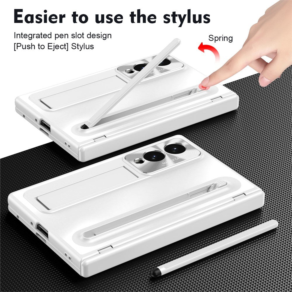 Samsung Galaxy Z Fold8 EIDERWOOD Cover m. Styluspen & Kickstand - Hvid