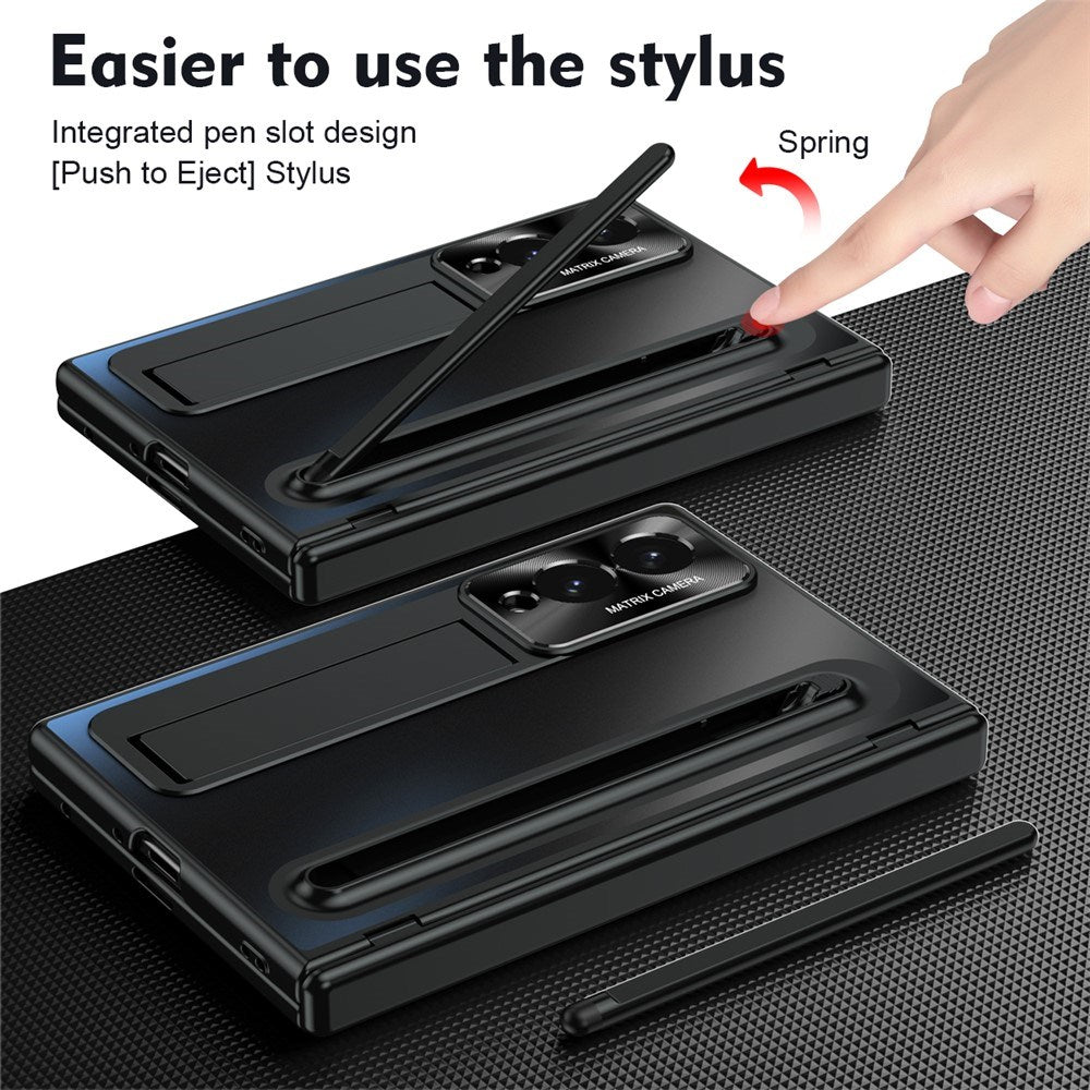 Samsung Galaxy Z Fold8 EIDERWOOD Cover m. Styluspen & Kickstand - Sort