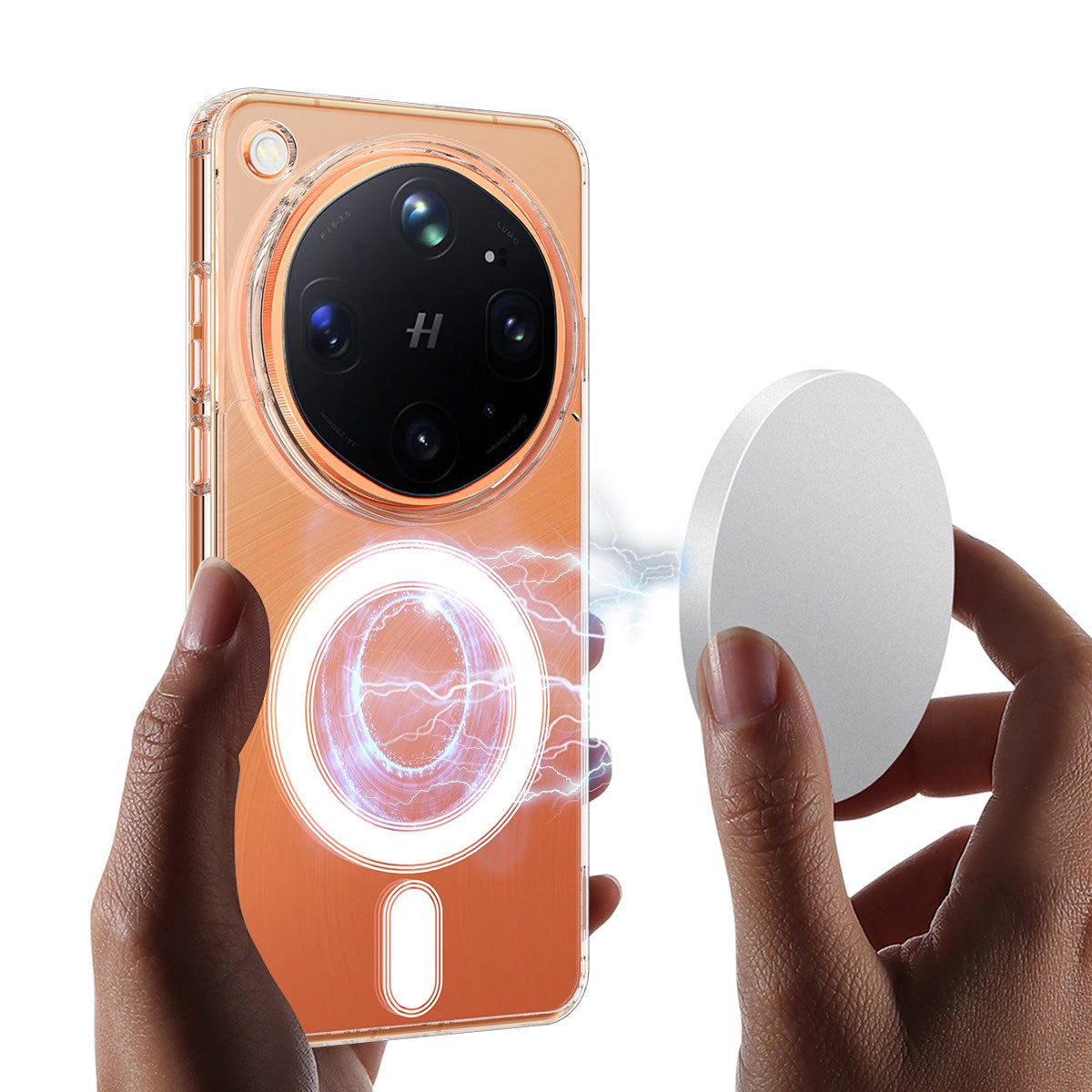 OPPO Find X9 Ultra EIDERWOOD Hybrid Cover - MagSafe Kompatibel - Gennemsigtig
