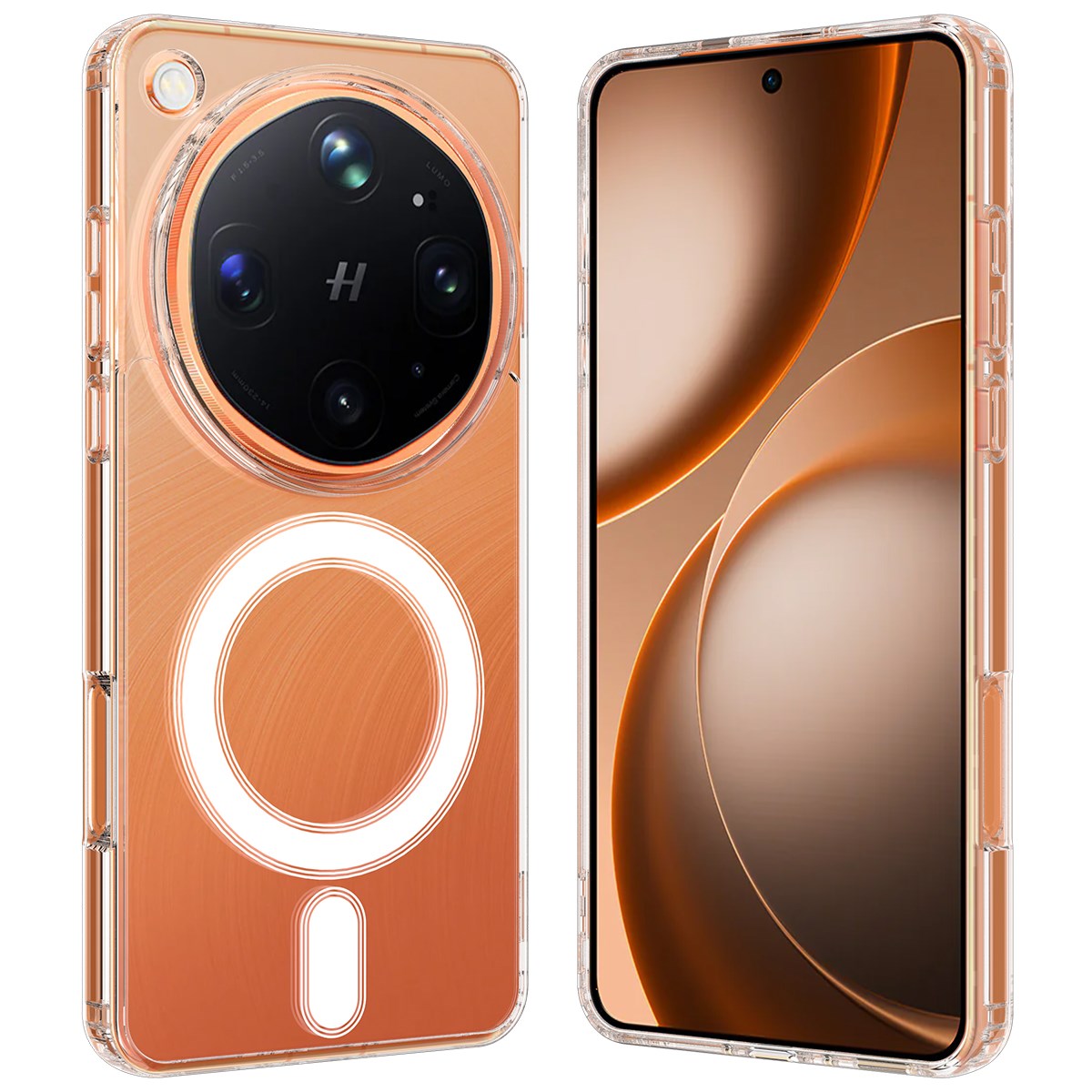 OPPO Find X9 Ultra EIDERWOOD Hybrid Cover - MagSafe Kompatibel - Gennemsigtig