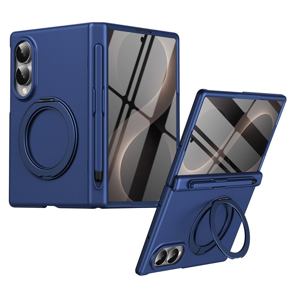 Samsung Galaxy Z Fold8 EIDERWOOD Cover m. Skærmbeskyttelse & Ståfunktion - Blå