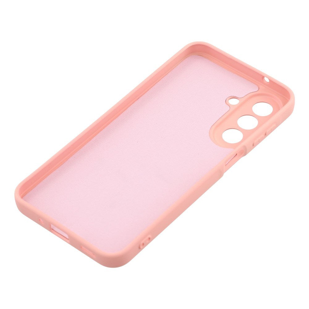 Samsung Galaxy A27 EIDERWOOD Foret Fleksibelt Plast Cover - Lyserød