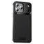 iPhone 17 Pro EIDERWOOD Stilrent Metal Cover m. Kunstlæder - Sort