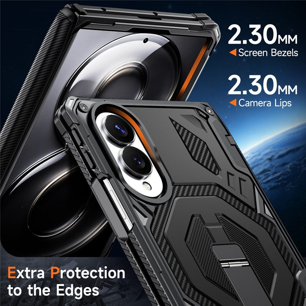 Samsung Galaxy Z Fold8 EIDERWOOD Håndværkercover m. Indbygget Kickstand - MagSafe Kompatibel - Sort
