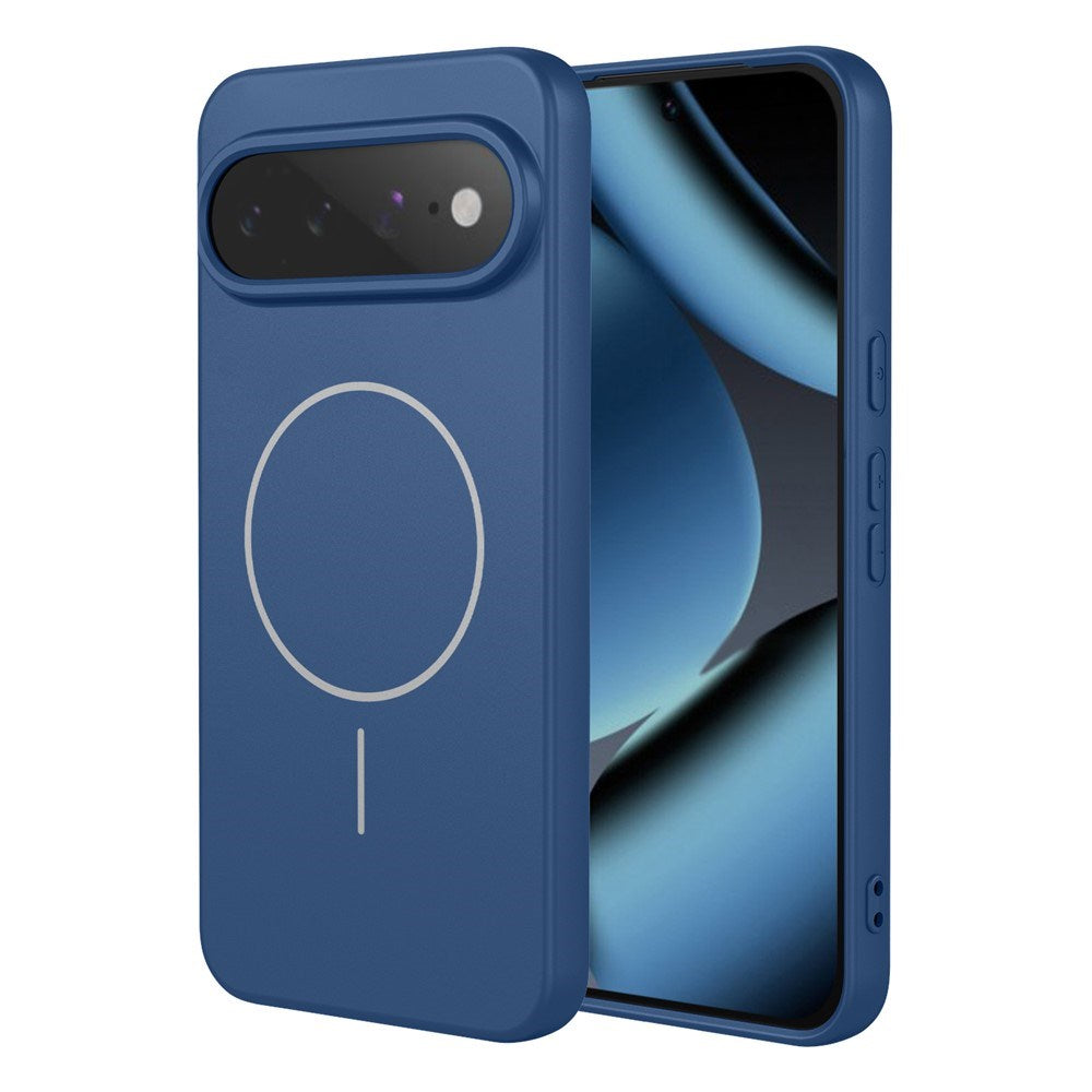 Google Pixel 11 Pro EIDERWOOD Fleksibelt Plast Cover m. Foret Inderside - MagSafe Kompatibel - Blå