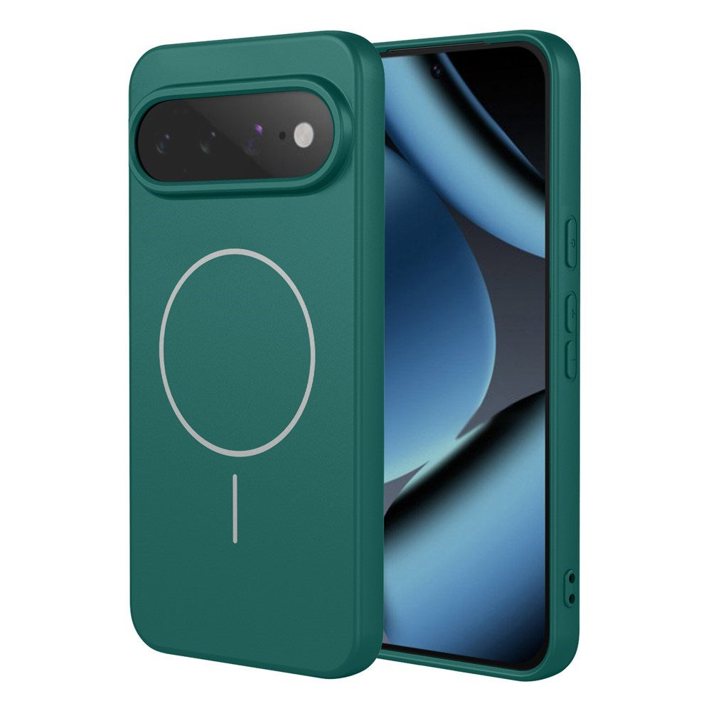 Google Pixel 11 Pro EIDERWOOD Fleksibelt Plast Cover m. Foret Inderside - MagSafe Kompatibel - Mørkegrøn