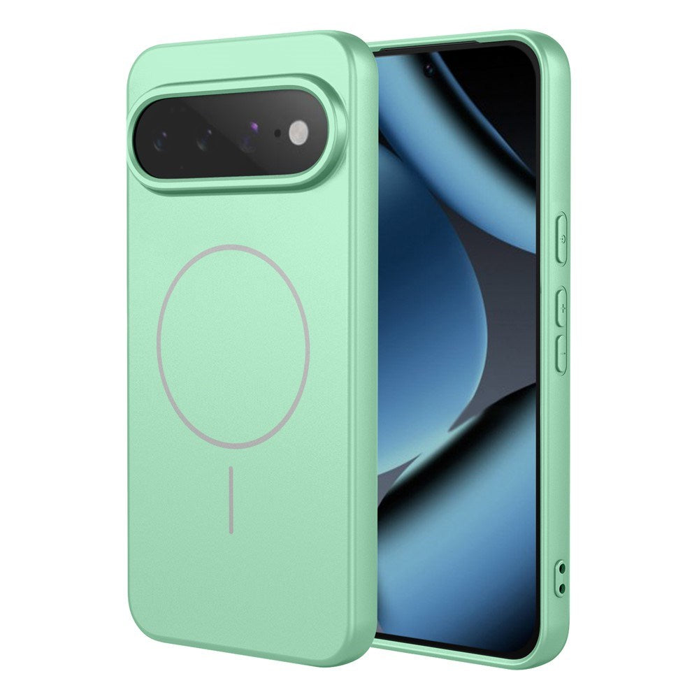 Google Pixel 11 Pro EIDERWOOD Fleksibelt Plast Cover m. Foret Inderside - MagSafe Kompatibel - Lysegrøn