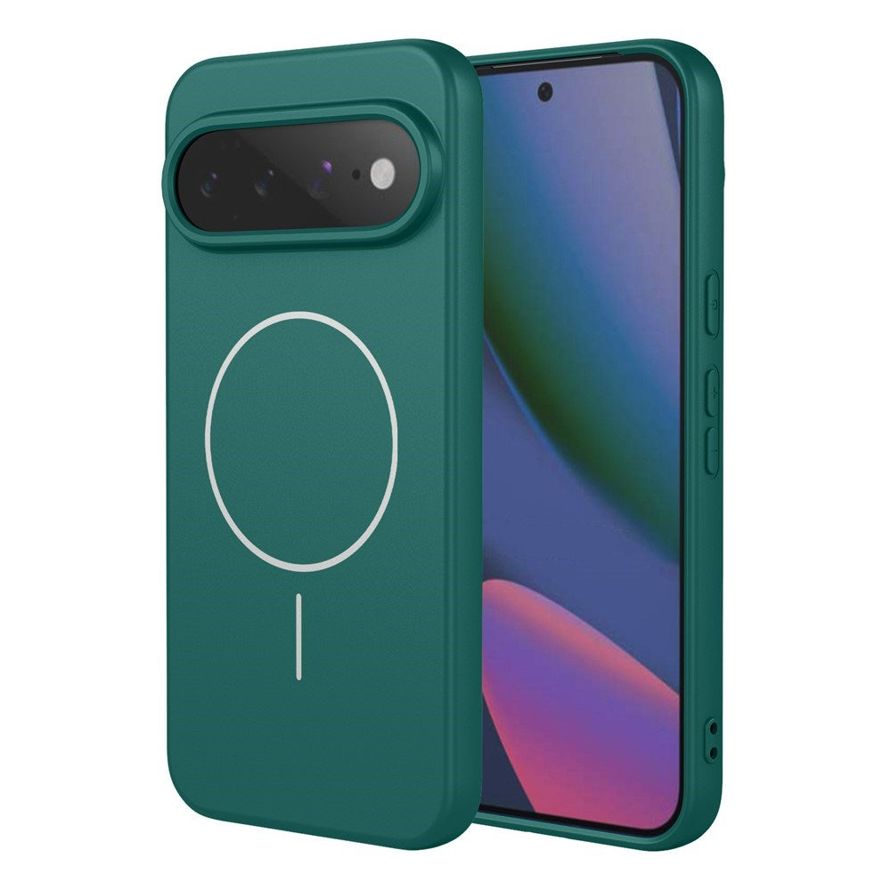 Google Pixel 11 Pro XL EIDERWOOD Fleksibelt Plast Cover m. Foret Inderside - MagSafe Kompatibel - Mørkegrøn