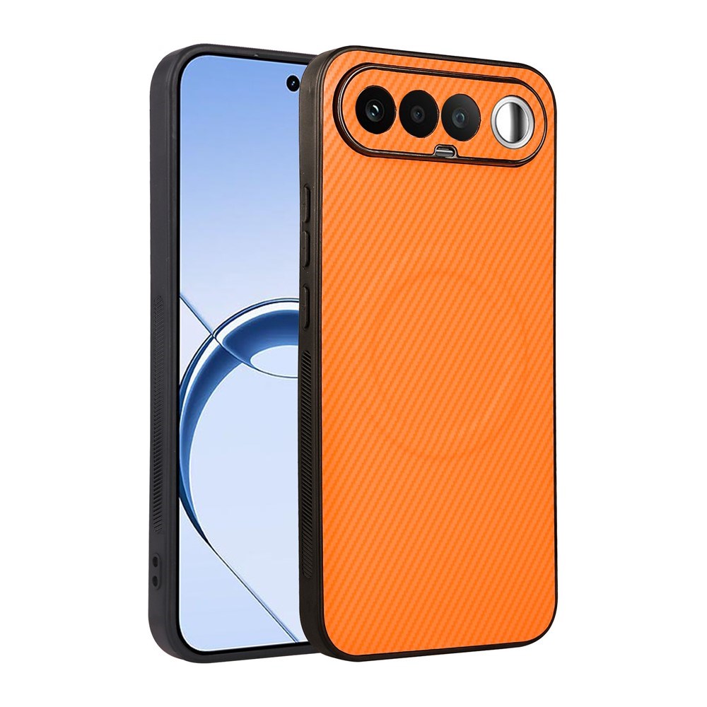 Realme 16 EIDERWOOD Hybrid Carbon Cover - MagSafe Kompatibel - Orange