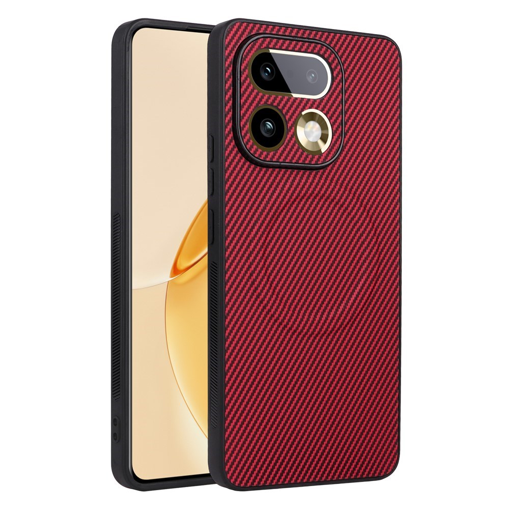 Realme 16 Pro EIDERWOOD Hybrid Carbon Cover - MagSafe Kompatibel - Rød