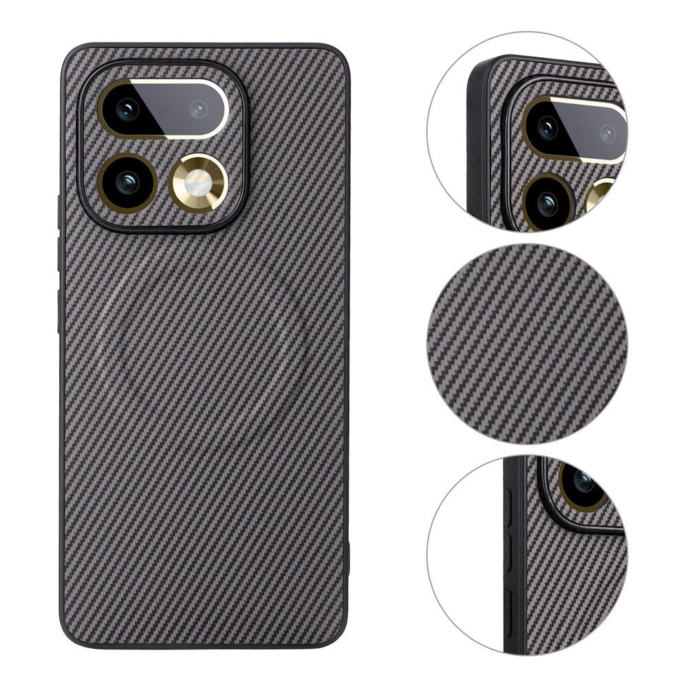 Realme 16 Pro EIDERWOOD Hybrid Carbon Cover - MagSafe Kompatibel - Grå