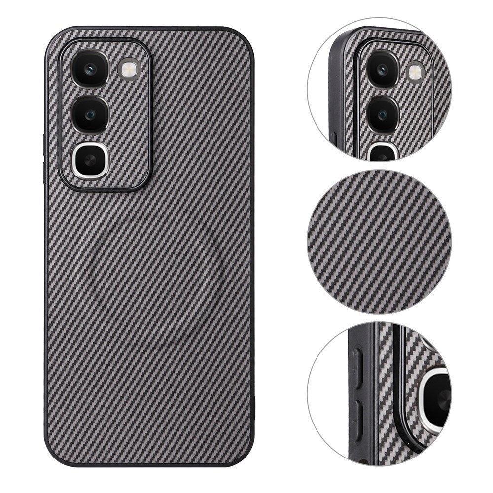 Realme C100 EIDERWOOD Hybrid Carbon Cover - MagSafe Kompatibel - Grå