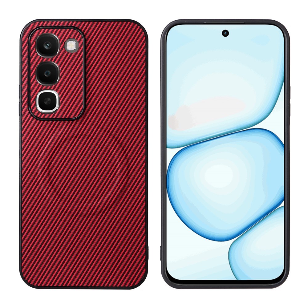 Realme C100 EIDERWOOD Hybrid Carbon Cover - MagSafe Kompatibel - Rød