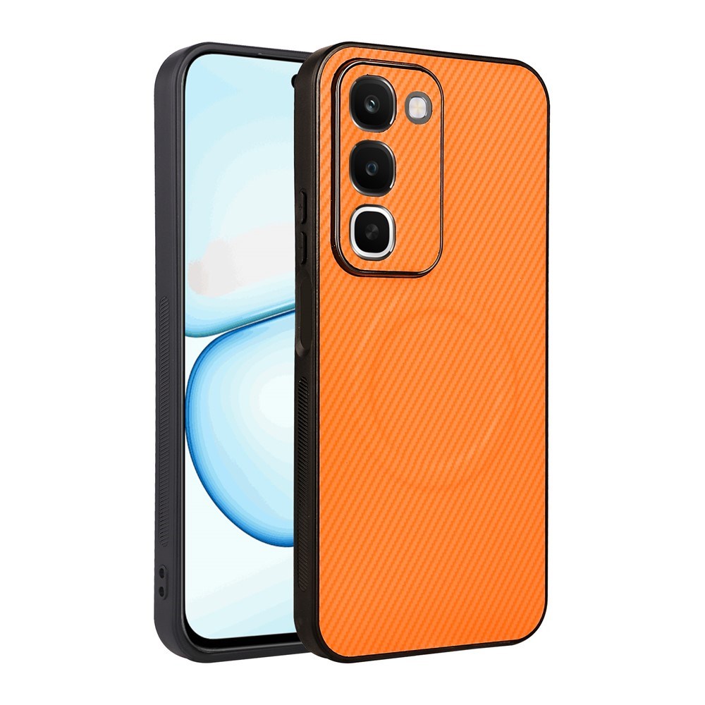 Realme C100 EIDERWOOD Hybrid Carbon Cover - MagSafe Kompatibel - Orange