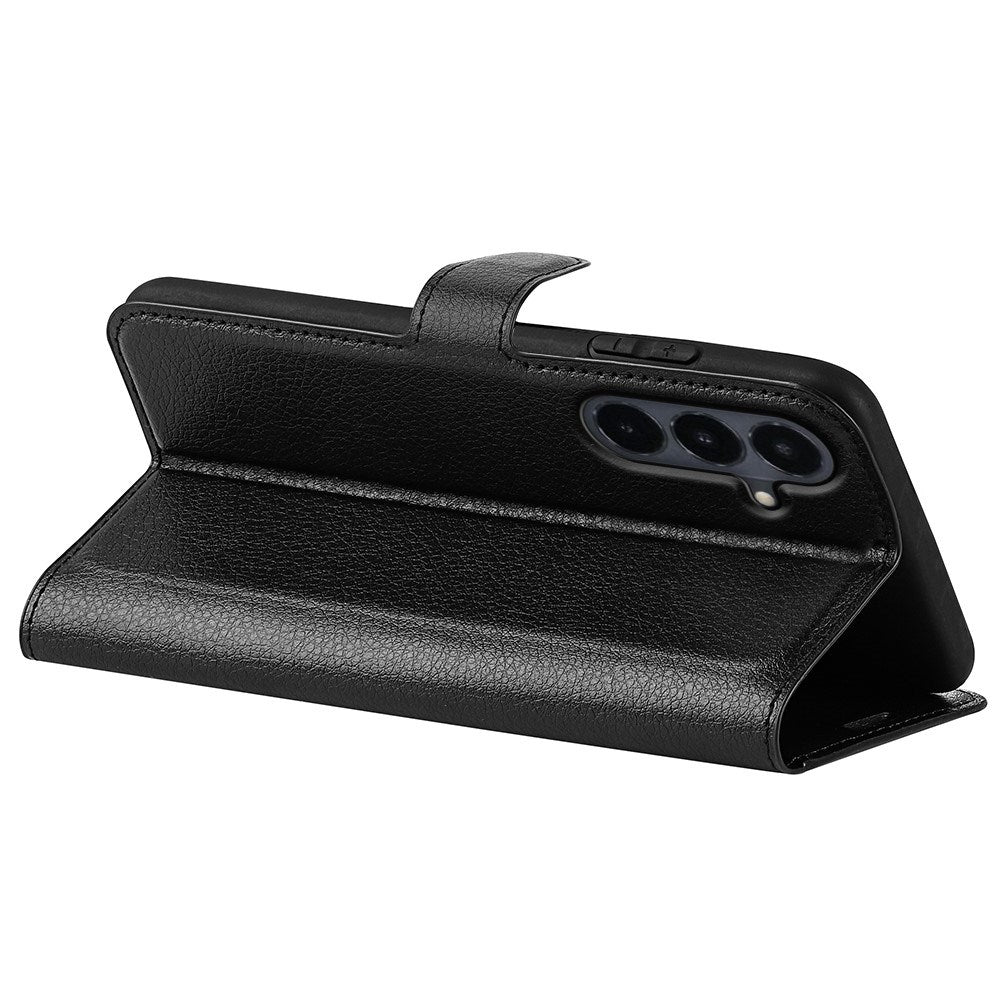 Samsung Galaxy S26 FE EIDERWOOD Flipcover m. Kortholder & Ståfunktion - Sort