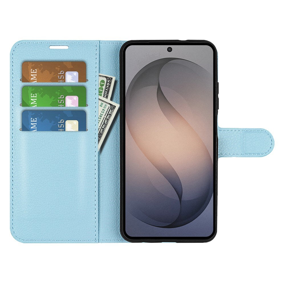 Samsung Galaxy S26 FE EIDERWOOD Flipcover m. Kortholder & Ståfunktion - Blå