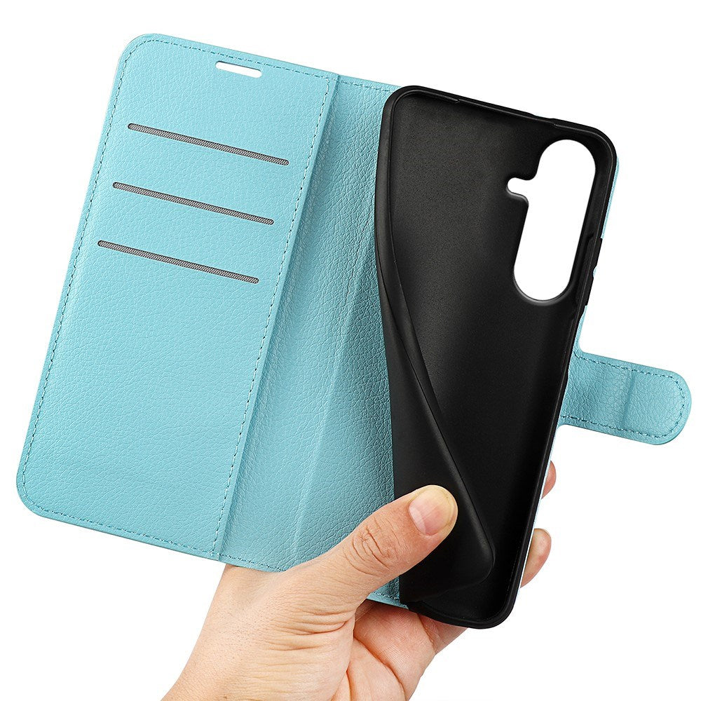 Samsung Galaxy S26 FE EIDERWOOD Flipcover m. Kortholder & Ståfunktion - Blå