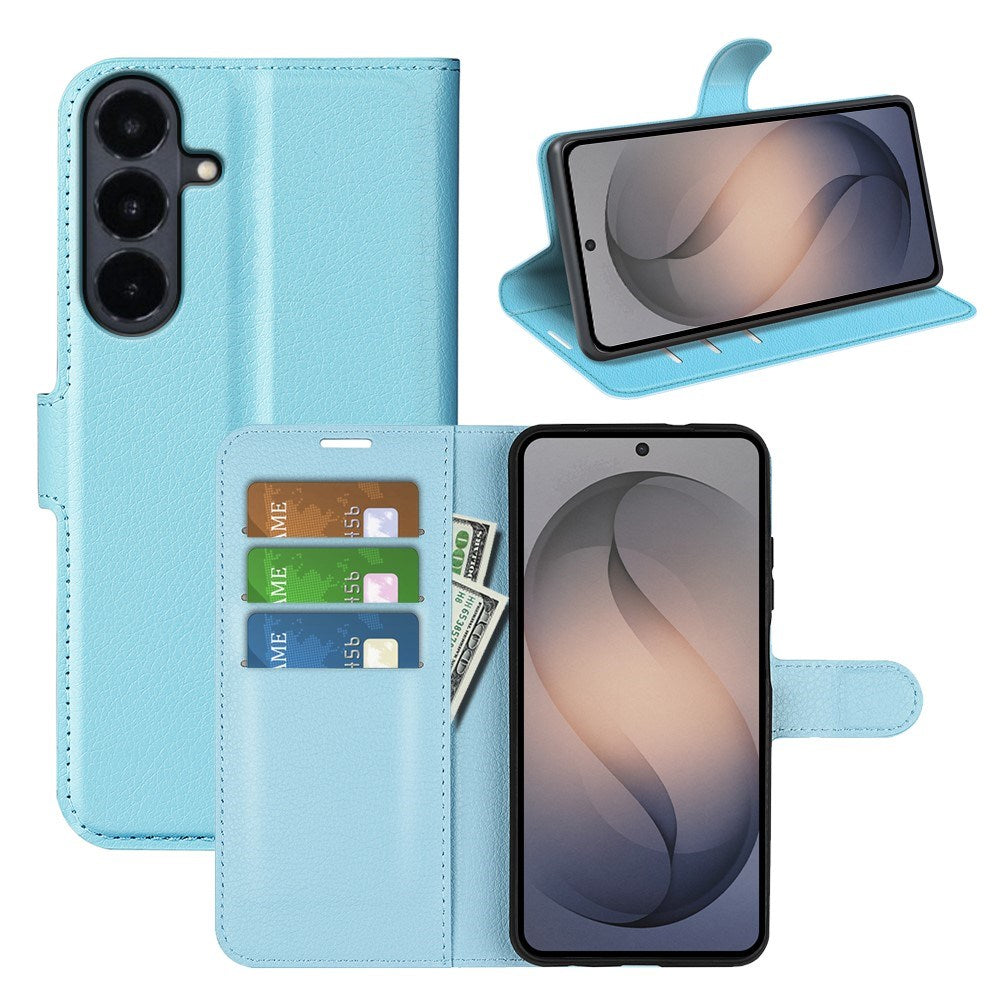 Samsung Galaxy S26 FE EIDERWOOD Flipcover m. Kortholder & Ståfunktion - Blå
