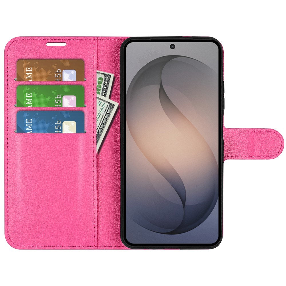 Samsung Galaxy S26 FE EIDERWOOD Flipcover m. Kortholder & Ståfunktion - Pink