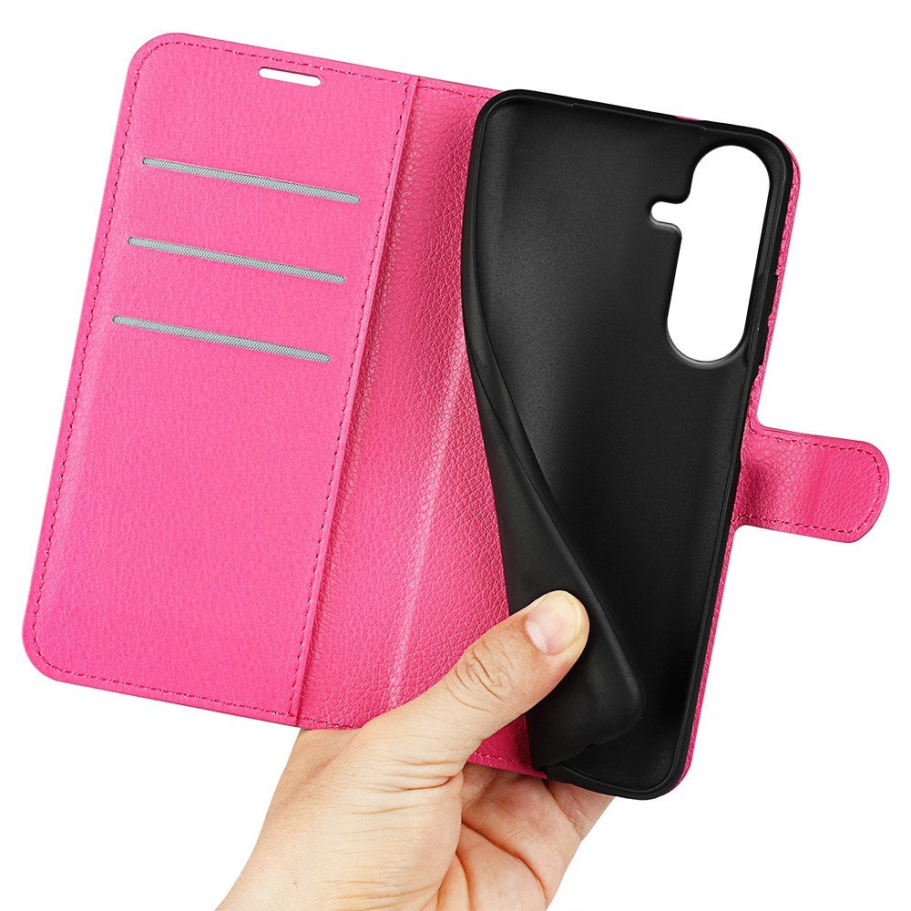 Samsung Galaxy S26 FE EIDERWOOD Flipcover m. Kortholder & Ståfunktion - Pink