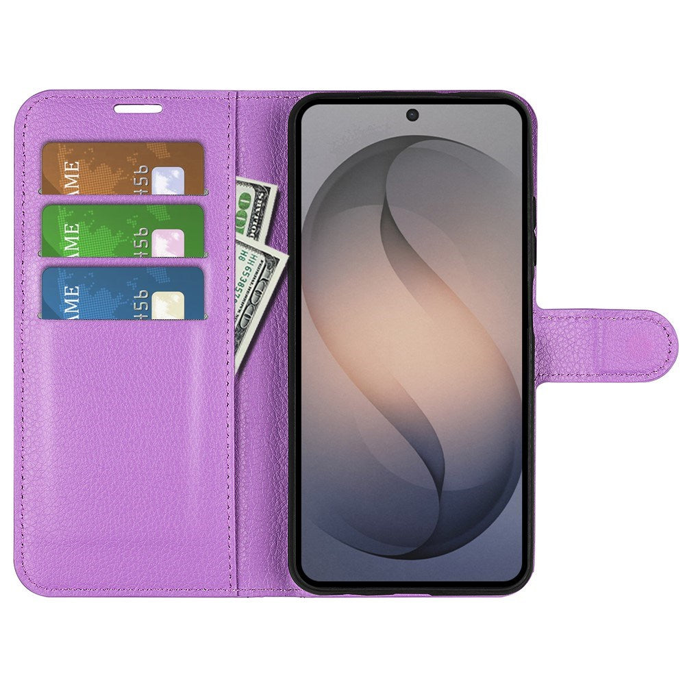 Samsung Galaxy S26 FE EIDERWOOD Flipcover m. Kortholder & Ståfunktion - Lilla