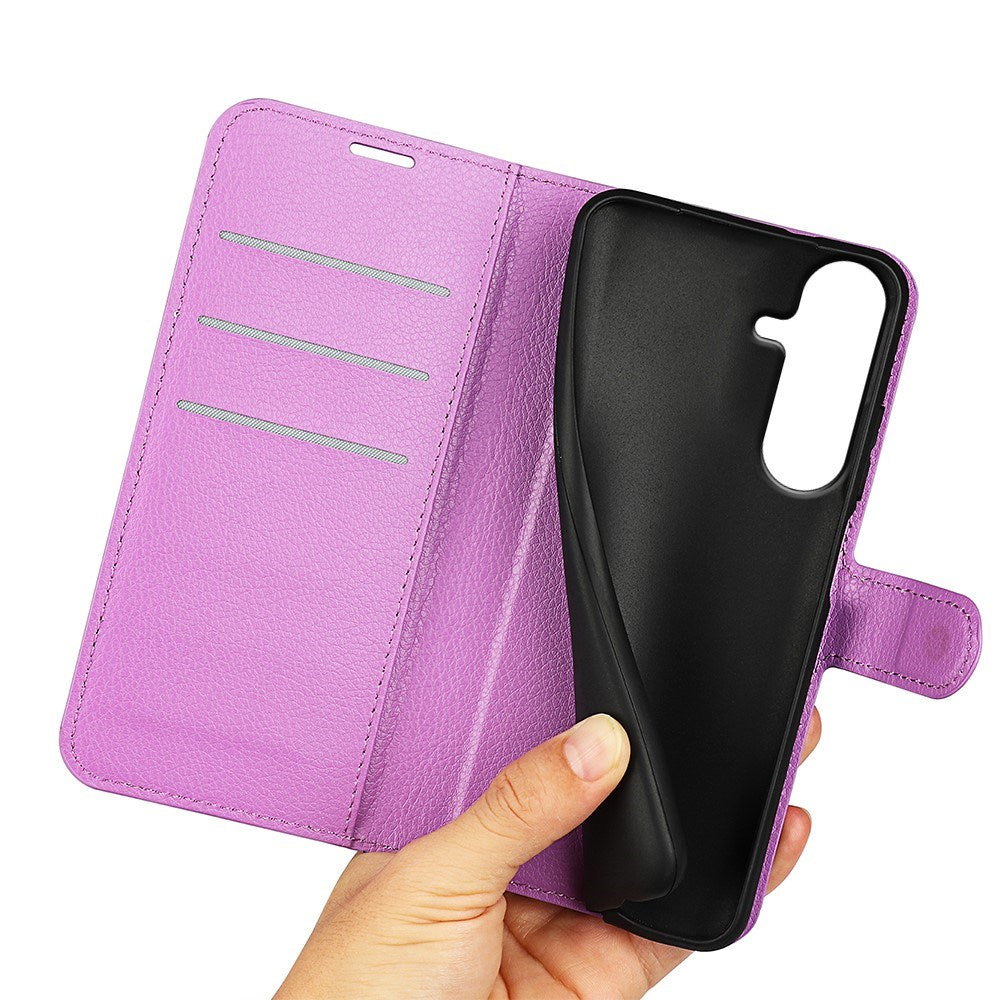Samsung Galaxy S26 FE EIDERWOOD Flipcover m. Kortholder & Ståfunktion - Lilla