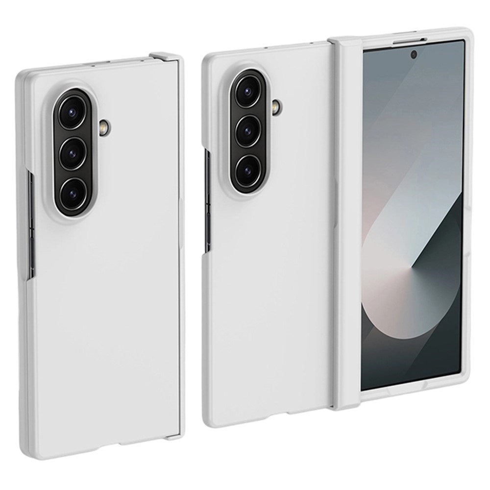 Samsung Galaxy Z Fold8 Ultra EIDERWOOD Hårdt Plastik Cover m. Hængsel - Hvid