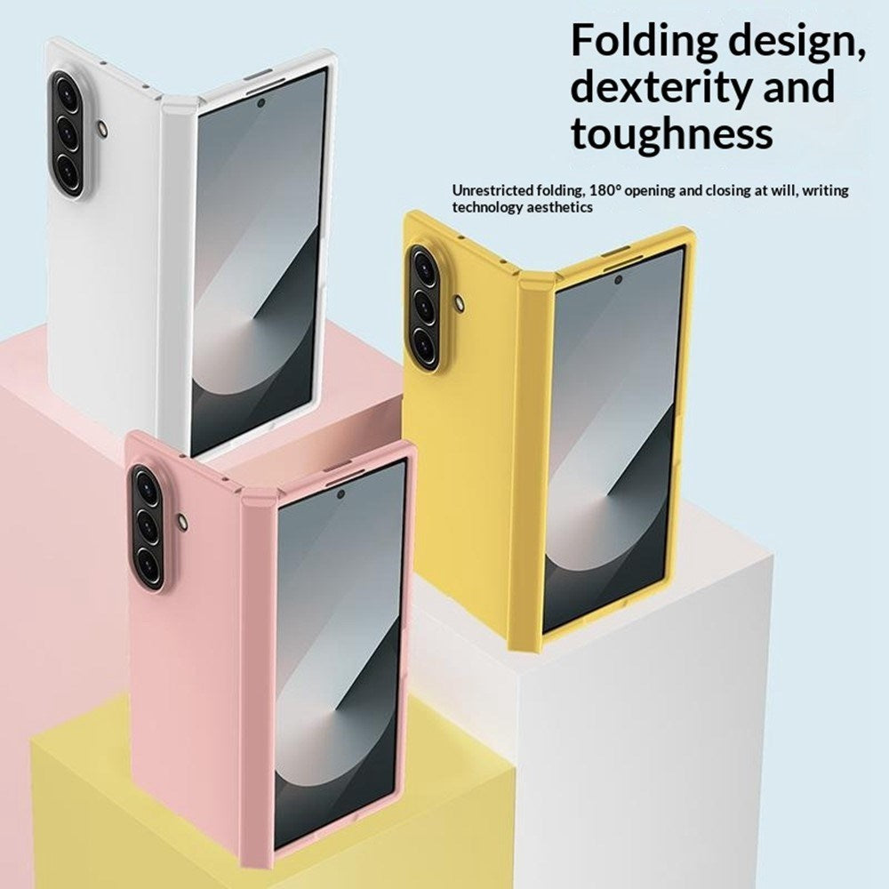 Samsung Galaxy Z Fold8 Ultra EIDERWOOD Hårdt Plastik Cover m. Hængsel - Orange