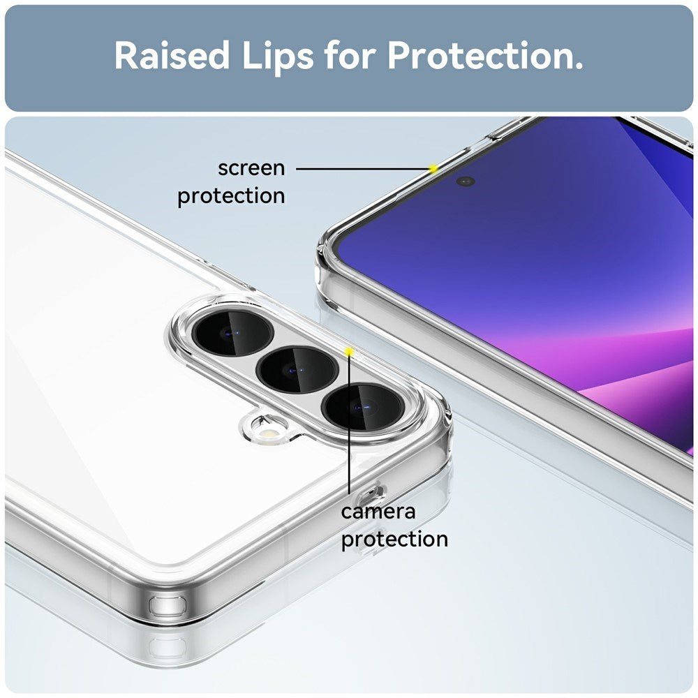 Samsung Galaxy S26 FE EIDERWOOD Hybrid Cover - Gennemsigtig