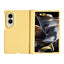 Samsung Galaxy Z Fold8 EIDERWOOD Hårdt Plastik Cover m. Hængsel - Gul