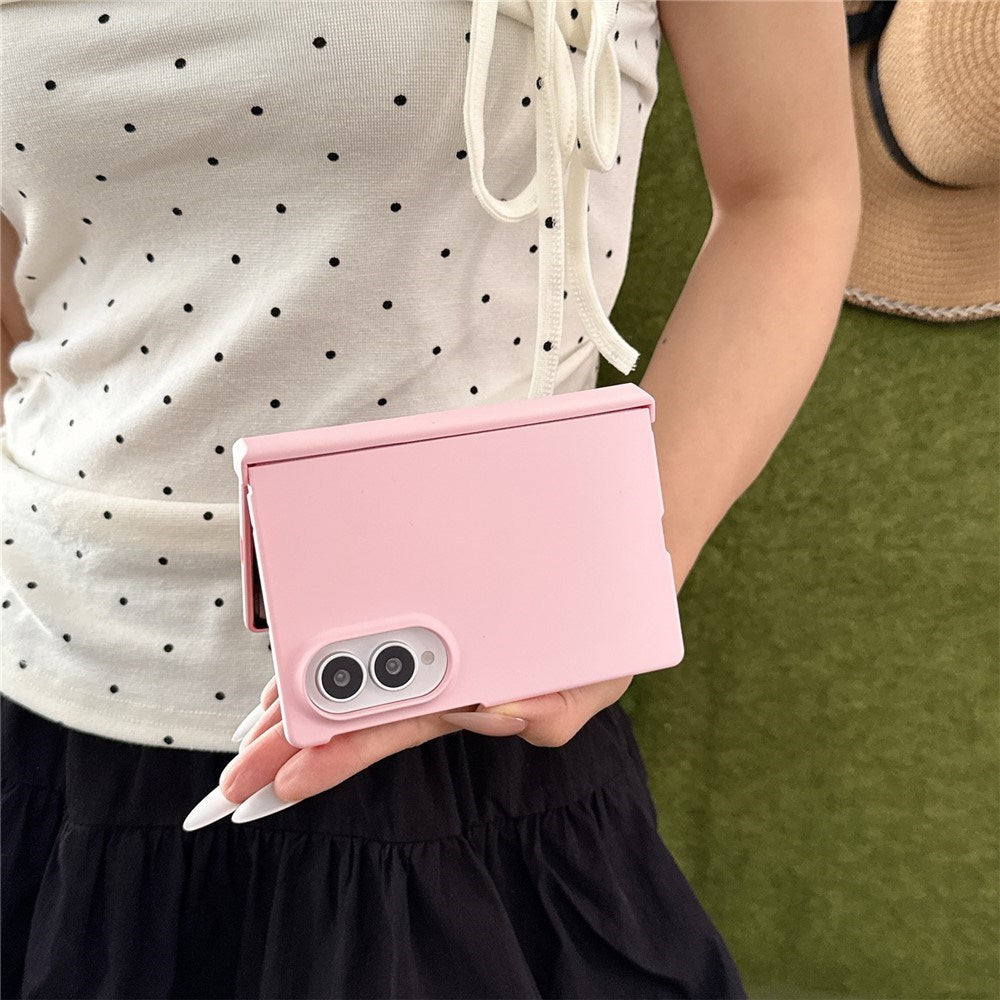 Samsung Galaxy Z Fold8 EIDERWOOD Hårdt Plastik Cover m. Hængsel - Lyserød